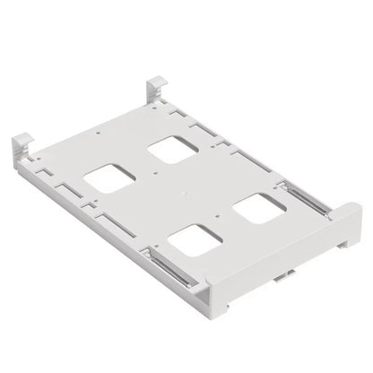 Refrigerator Storage Cabinet Drawer Soda Can Dispenser Beverage Rack Plastic Food Storage Rack for Refrigerator Cabinet Kitchen